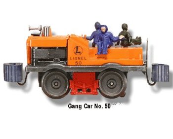 Lionel Train No. 50 Gang Car